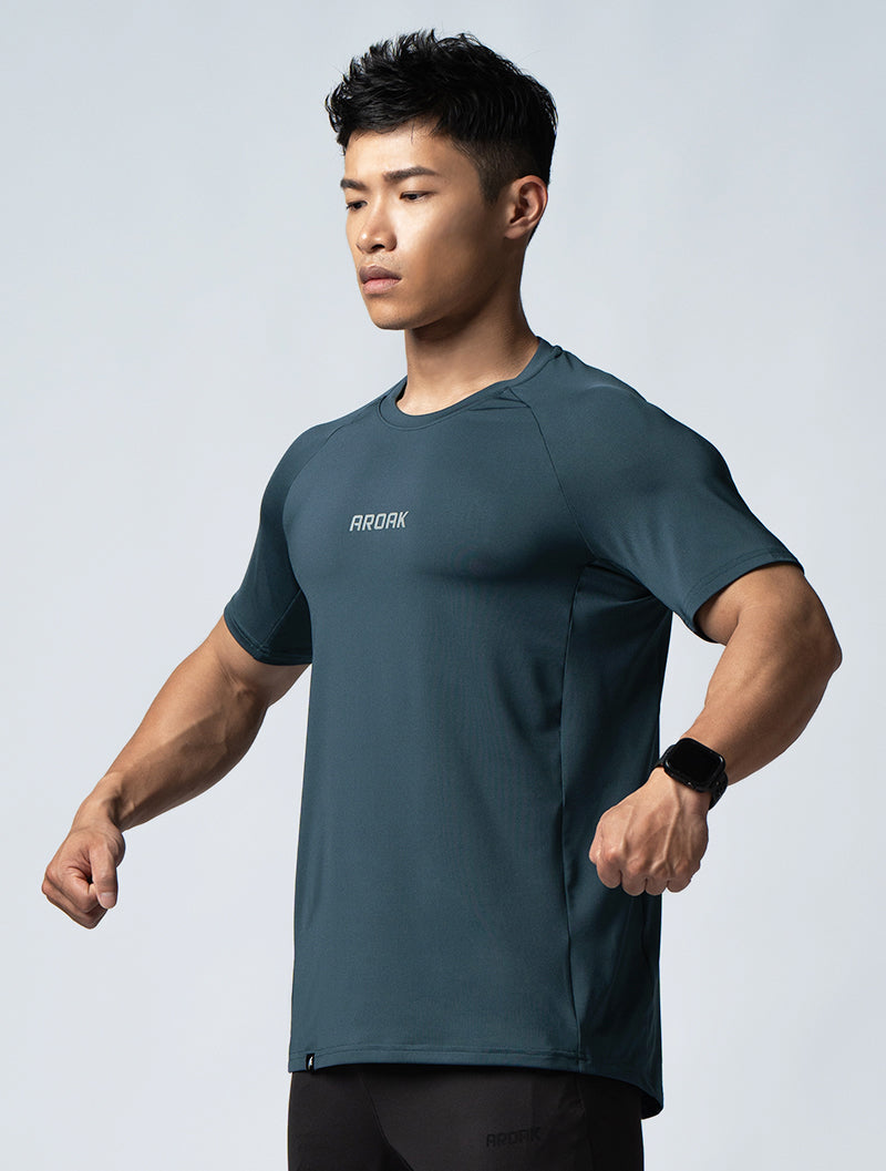 ArcTech™ Functional Lachlan Short Sleeve Top (Blue Green)