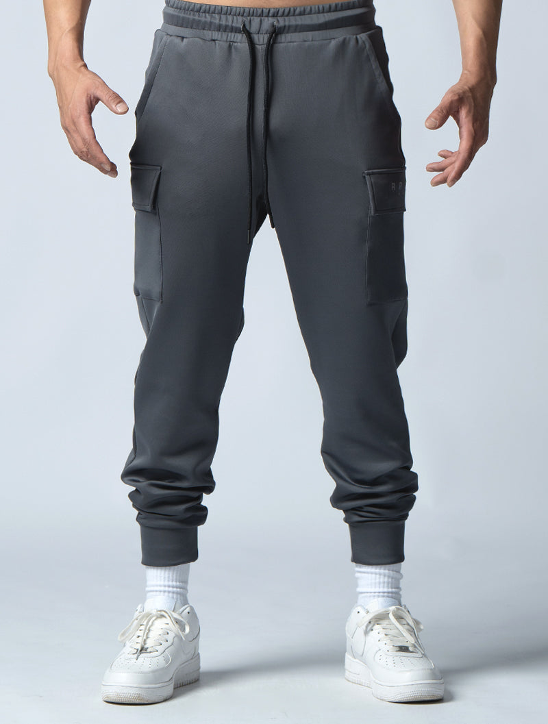 AirFlex™ Magnetic Buckle Functional Pocket Training Pants (Iron Grey)