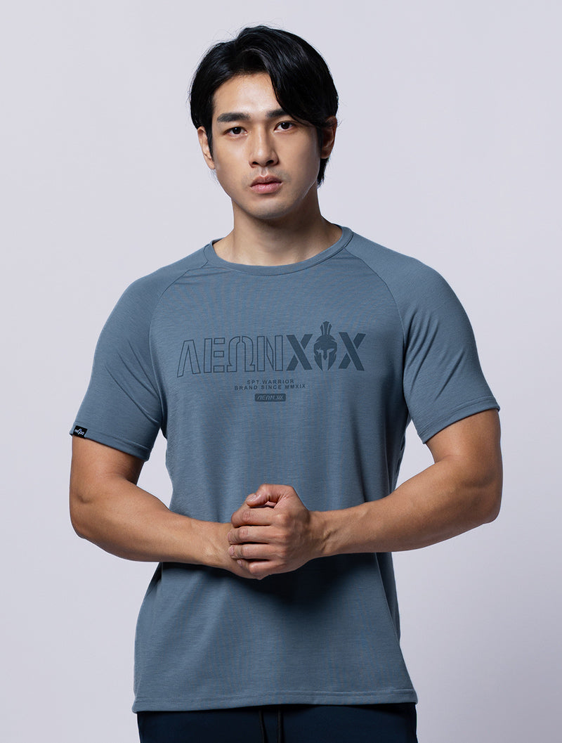 SIRO™-AP Warrior XIX Functional SIRO Lachlan Short Sleeve Top (Gray Blue) 