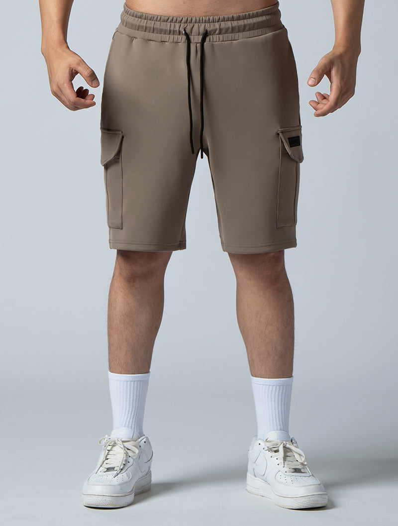 AirFlex™ Magnetic Flap Pocket Training Shorts (Brown Khaki)