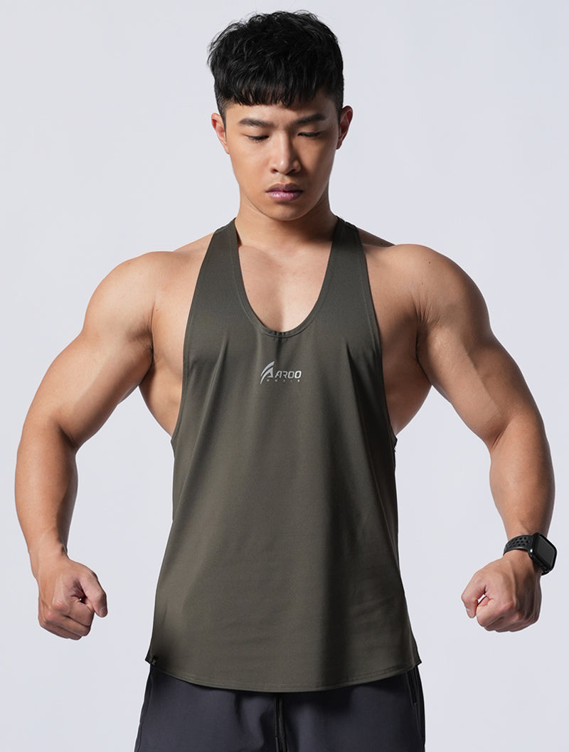 ArcTech™ AROO Spaghetti-shoulder Back Training Vest (Military Green) 