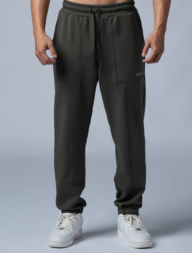 SIRO™-Dual Casual Belted Trousers (Dark Green) 