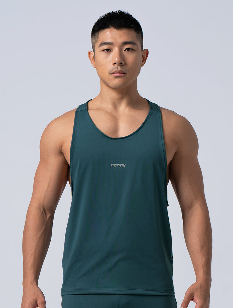 ArcTech™ Functional Spliced ​​Back Vest (Mist Blue Green) 