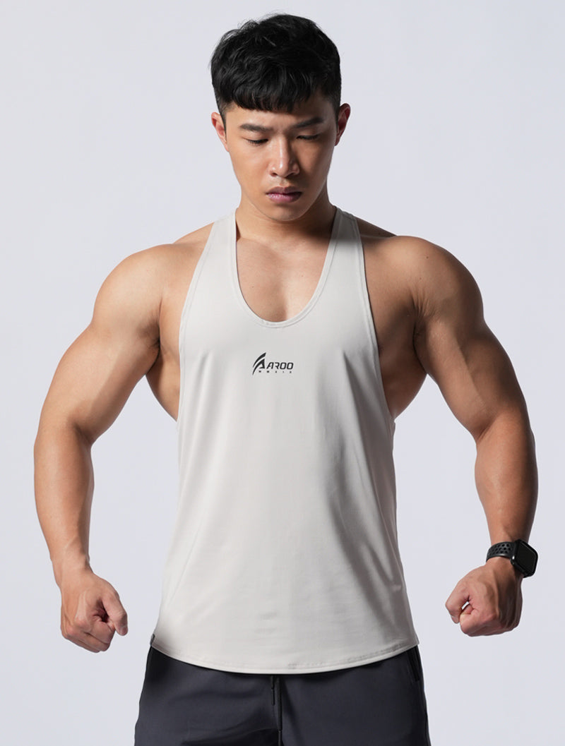 ArcTech™ AROO Spaghetti Shoulder Back Training Vest (Khaki) 