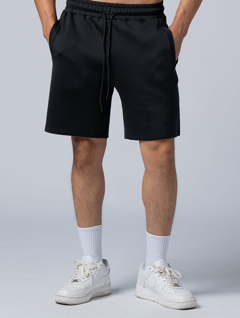 AirFlex™ wide functional split training shorts (black)