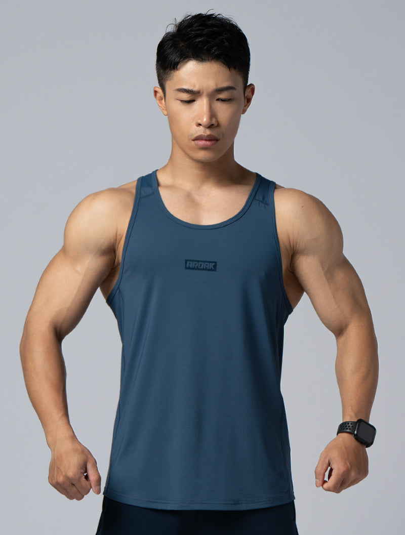 FlexSmooth™ spliced ​​nylon training vest (Zhangqing)