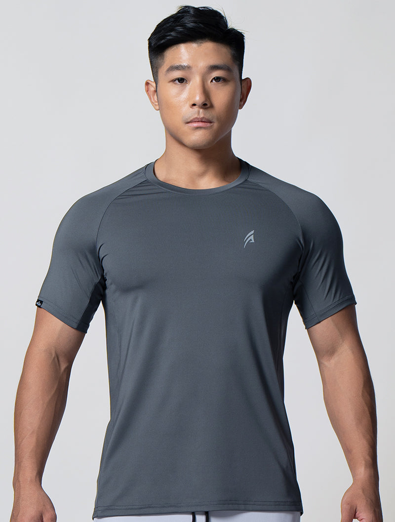 ArcTech™ AROO Short Sleeve Training Top (Iron Grey)