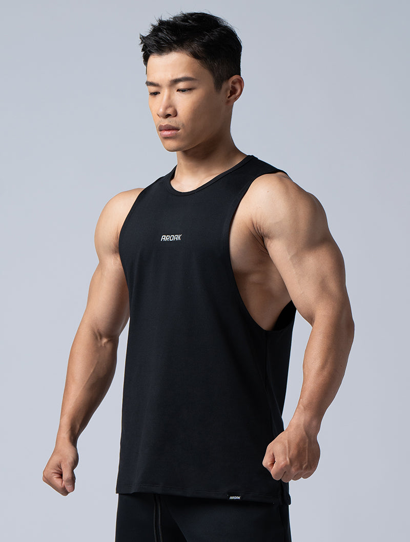 NAP™-Pure skin-friendly functional flat vest (black)