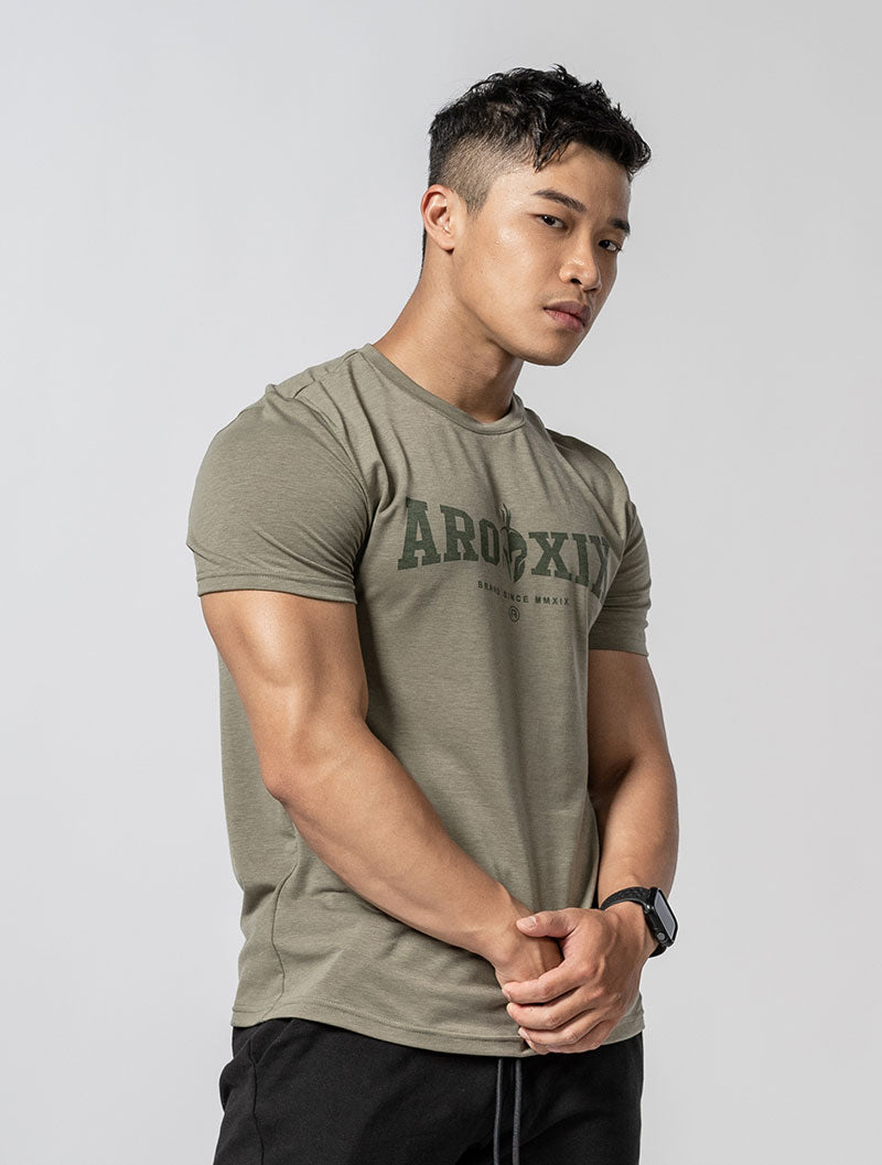 TENCEL-SGL™ Functional Tencel Short Sleeve Top (Olive Green) 