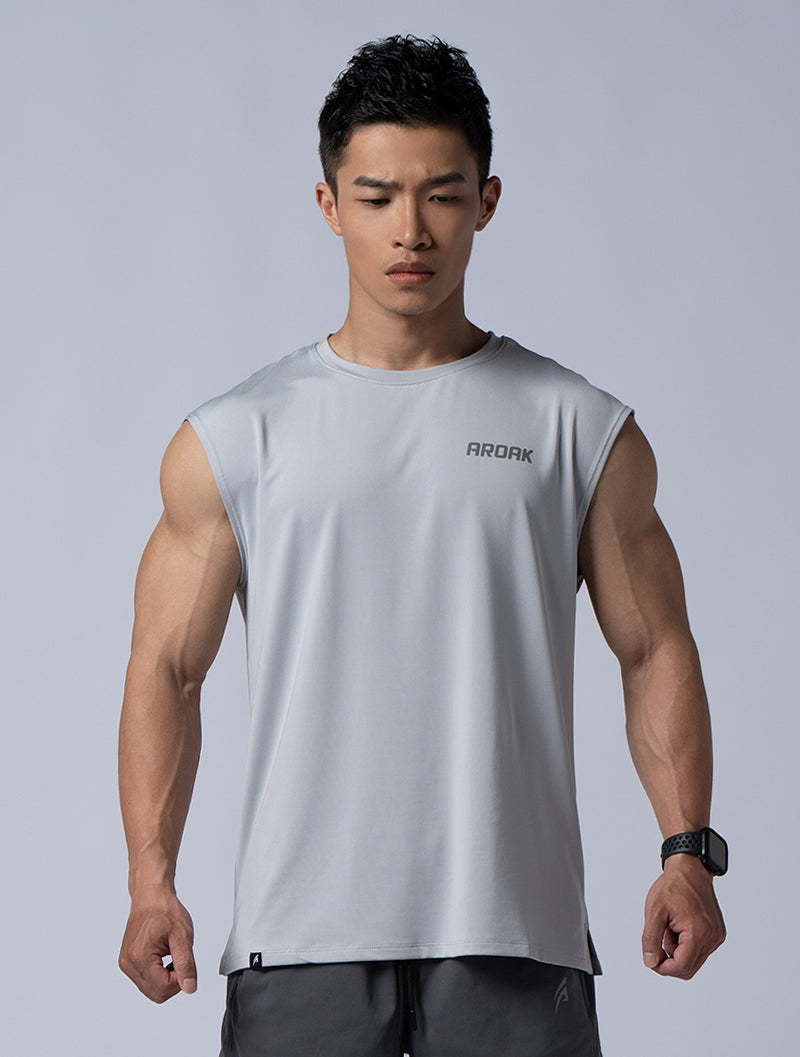 ArcTech™ Functional Drop Shoulder Training Vest (Light Gray)