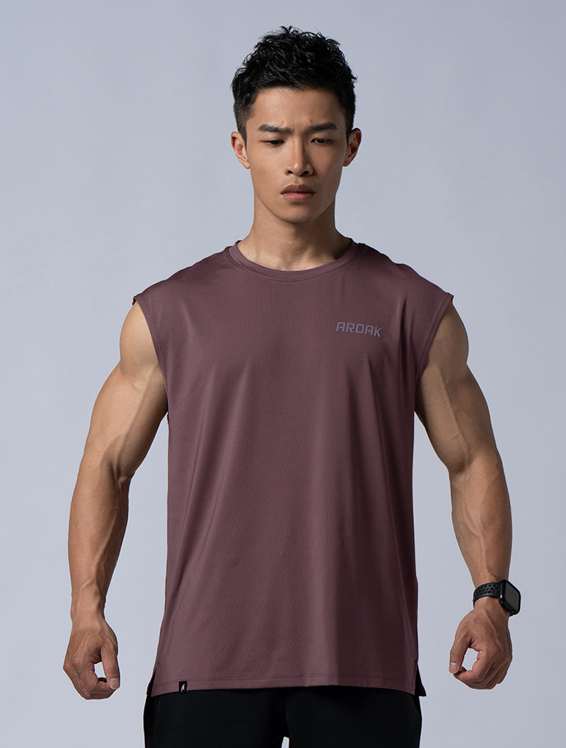 ArcTech™ Functional Drop Shoulder Training Vest (Brown Pink)